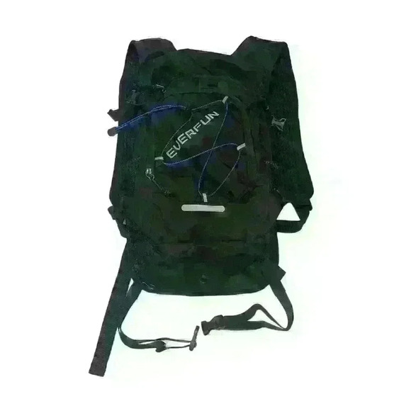 EVERFUN Unisex Hydration Backpack Bag with Water Bladder 2L/3L Black - Picture 4 of 16